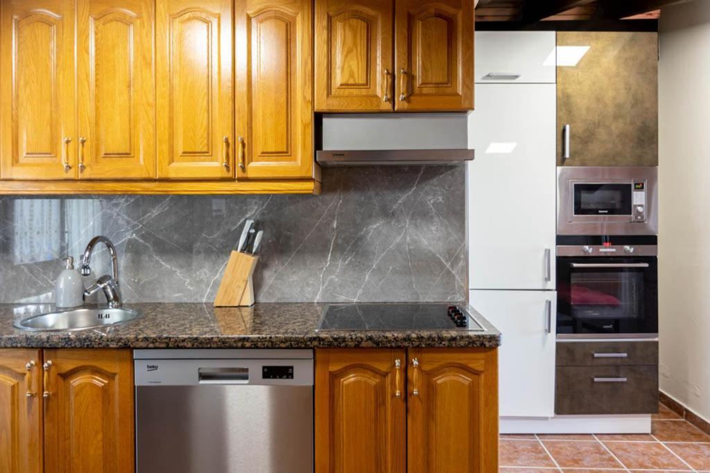 Apartamentos El Coritu Nieda Exteriér fotografie